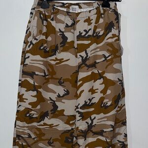 BDG Brown and Tan Camouflage Pants